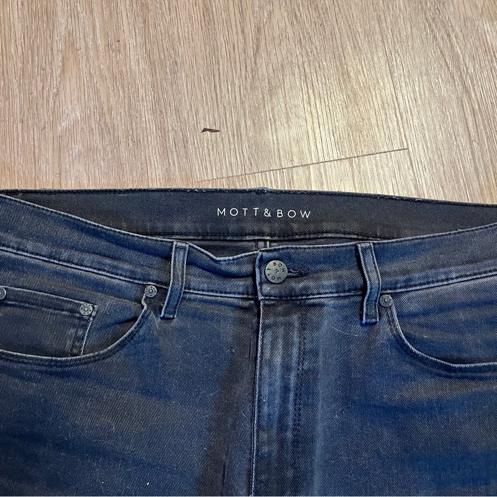 Mott and bow Black Jeans - Picture 2 of 2